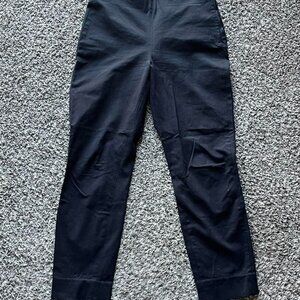 Everlane Black Straight Leg Pants Womens 4 Urban Fashion Casual Everyday Comfort